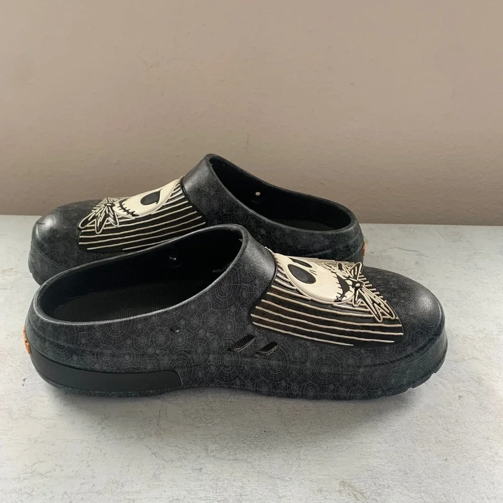 Disney Nightmare Before Christmas Jack Skellington Clog Black Women 8 US 40.5 EU